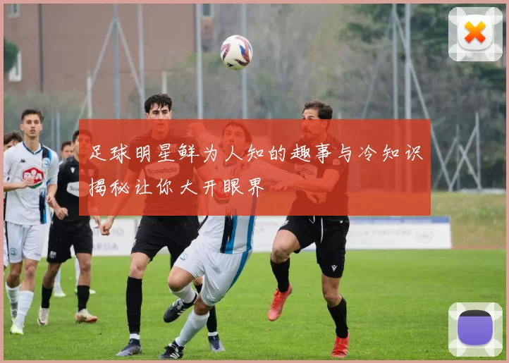 足球明星鲜为人知的趣事与冷知识揭秘让你大开眼界
